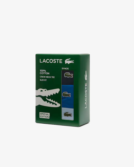 3-Pack Lacoste Slim Fit Undershirts