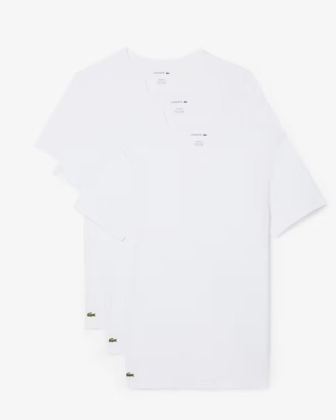 3-Pack Lacoste Slim Fit Undershirts
